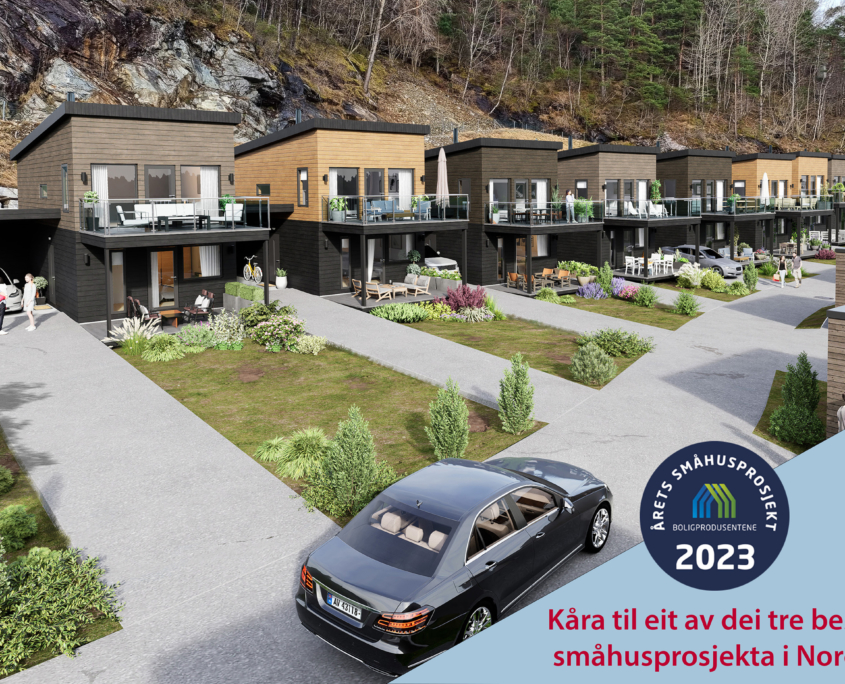 Instetunet - kåra til eit av dei tre beste småhusprosjekta i Norge